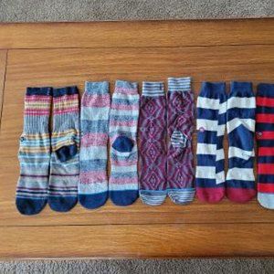 Stance Socks set of 5 Various Pairs
